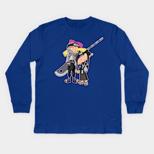 Arnold and Helga Kids Long Sleeve T-Shirt